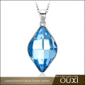 OUXI Luxury Jewelry Rhombic CZ Necklace With Different Colors